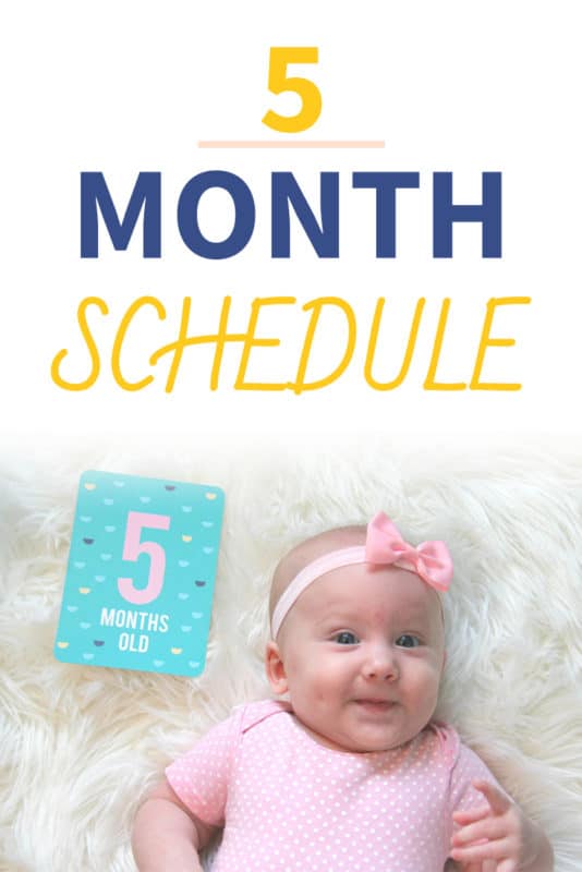 5 month baby sleep