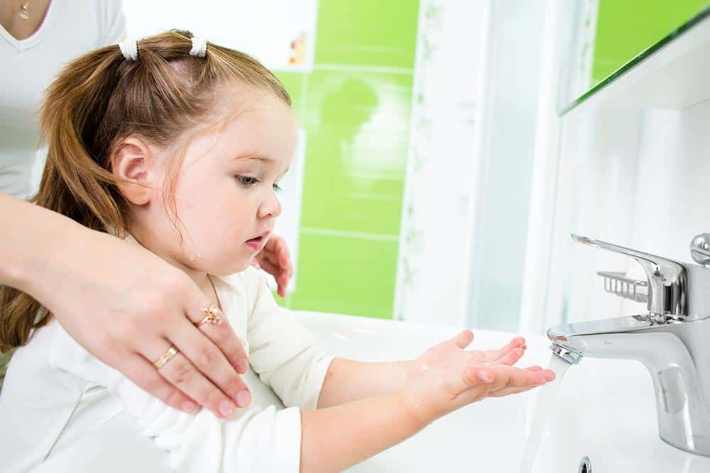 How to Get Your Toddler Washing Hands without a Fight
