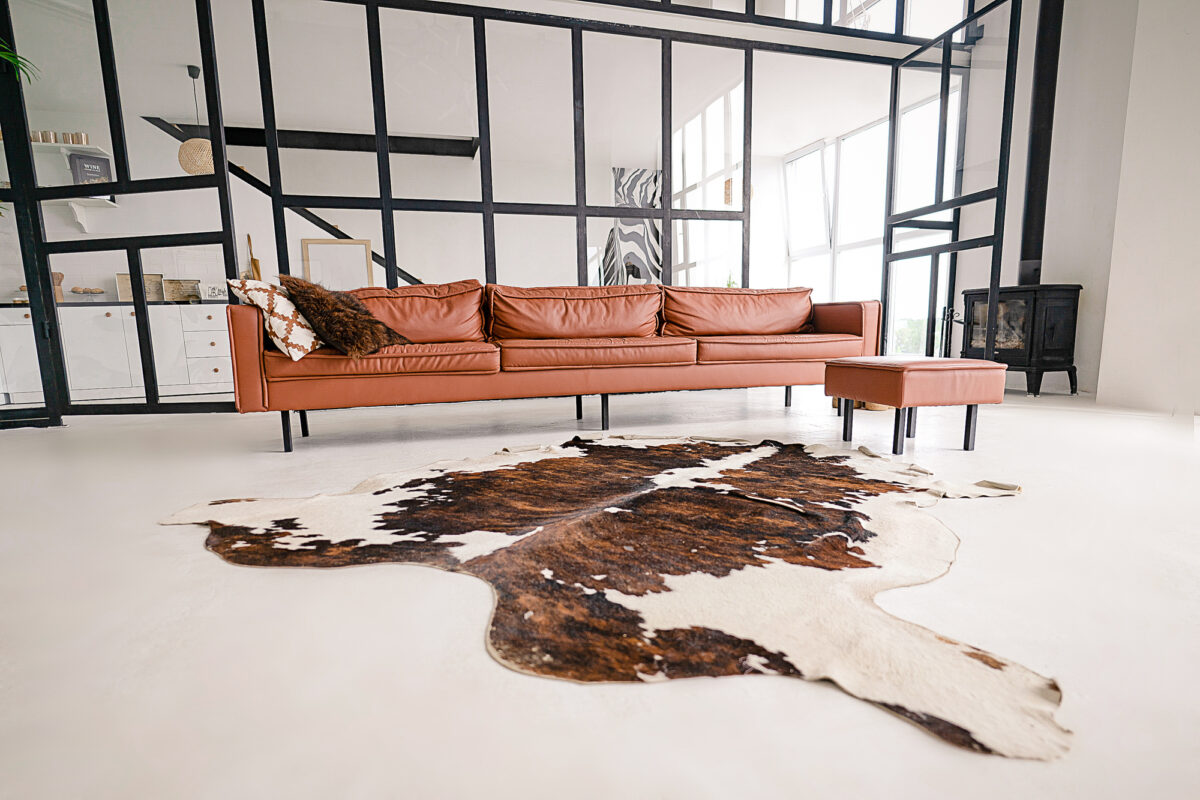 How to Clean a Cowhide Rug